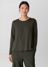 Organic Pima Cotton Jersey Long-Sleeve Tee