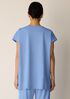 Organic Cotton Interlock Jewel Neck Sleep Tee