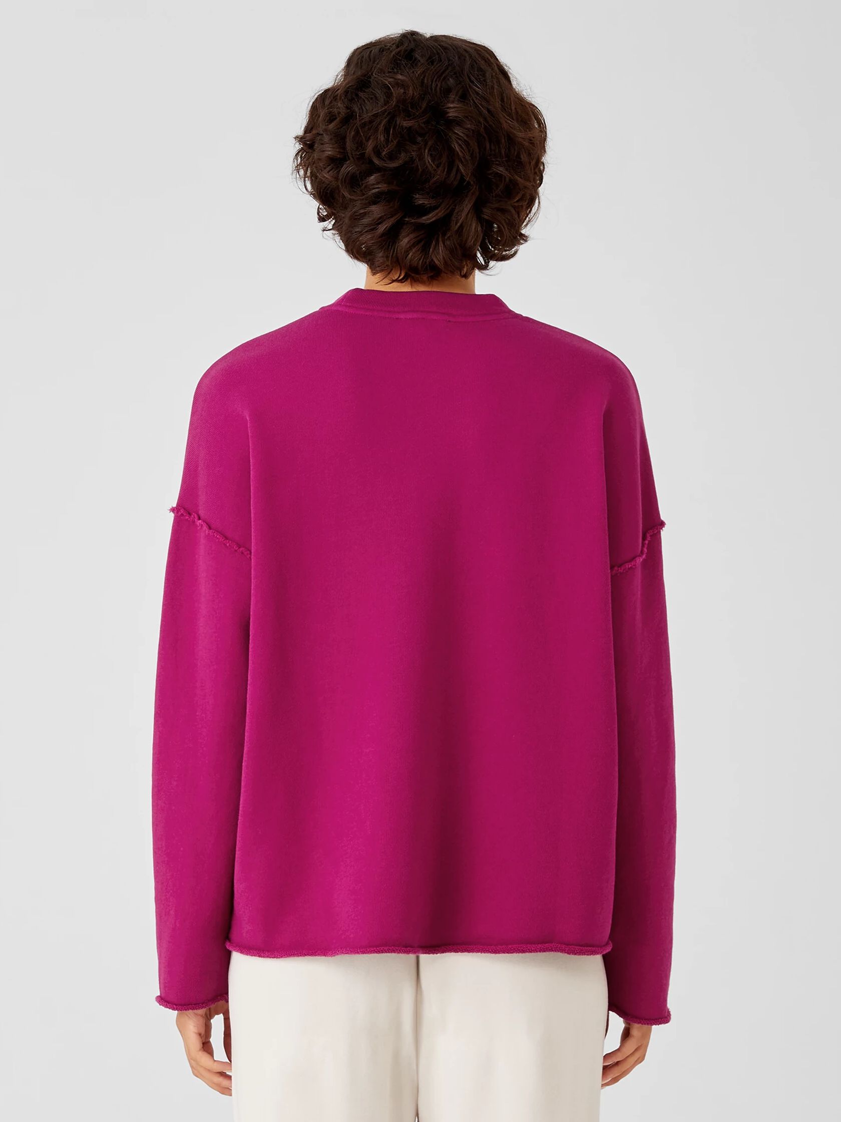 Organic Cotton French Terry Box-Top