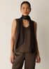 Silk Twill Double Tie Scarf