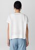 Organic Linen Cotton Crew Neck Top