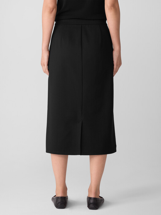 Washable Flex Ponte Straight Skirt