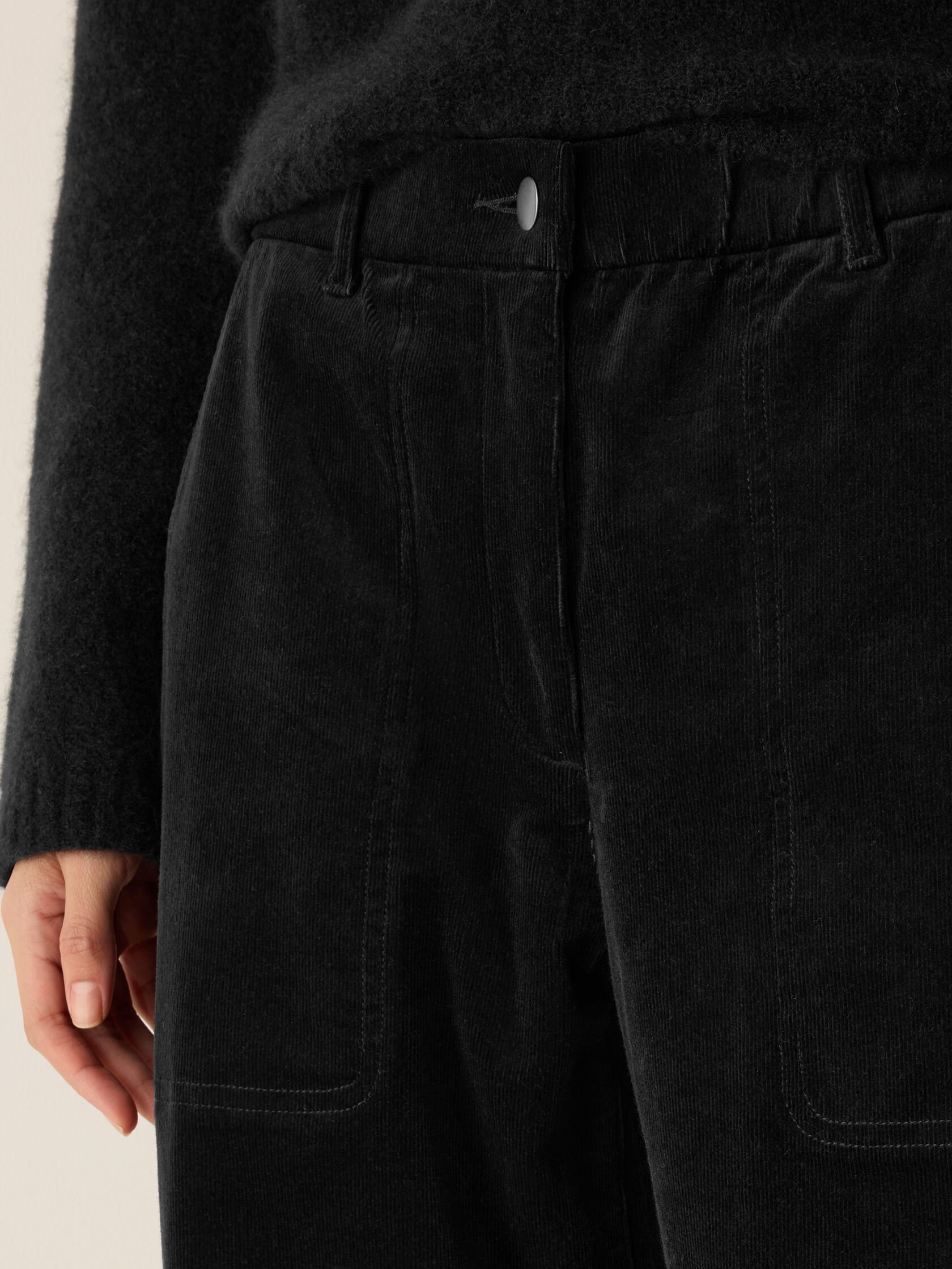 Organic Cotton Stretch Corduroy Arch Pant