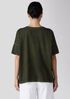 Organic Cotton Hazy Slub Crew Neck Tee