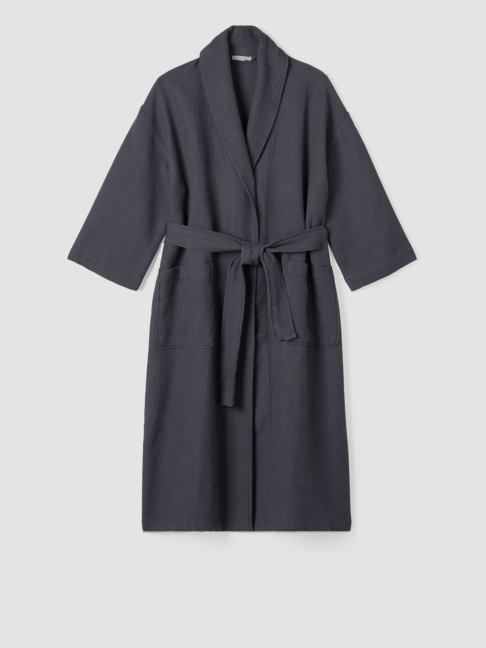 Organic Cotton Waffle Spa Robe