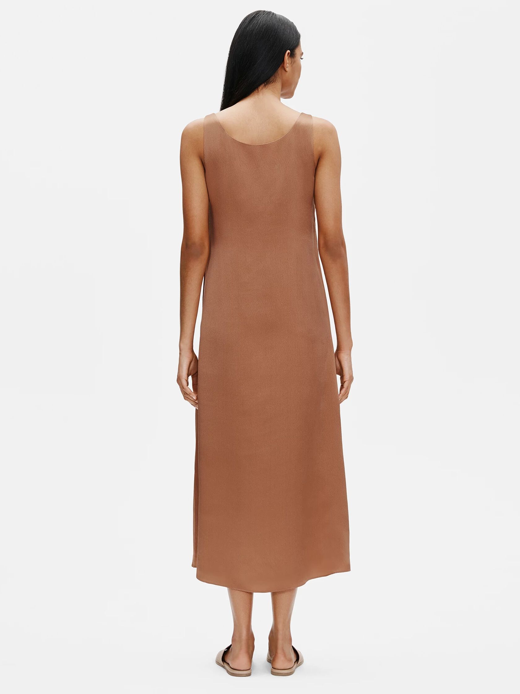 Limited Edition Hammered Silk Maxi Dress