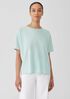 Organic Cotton Slub Crew Neck Tee
