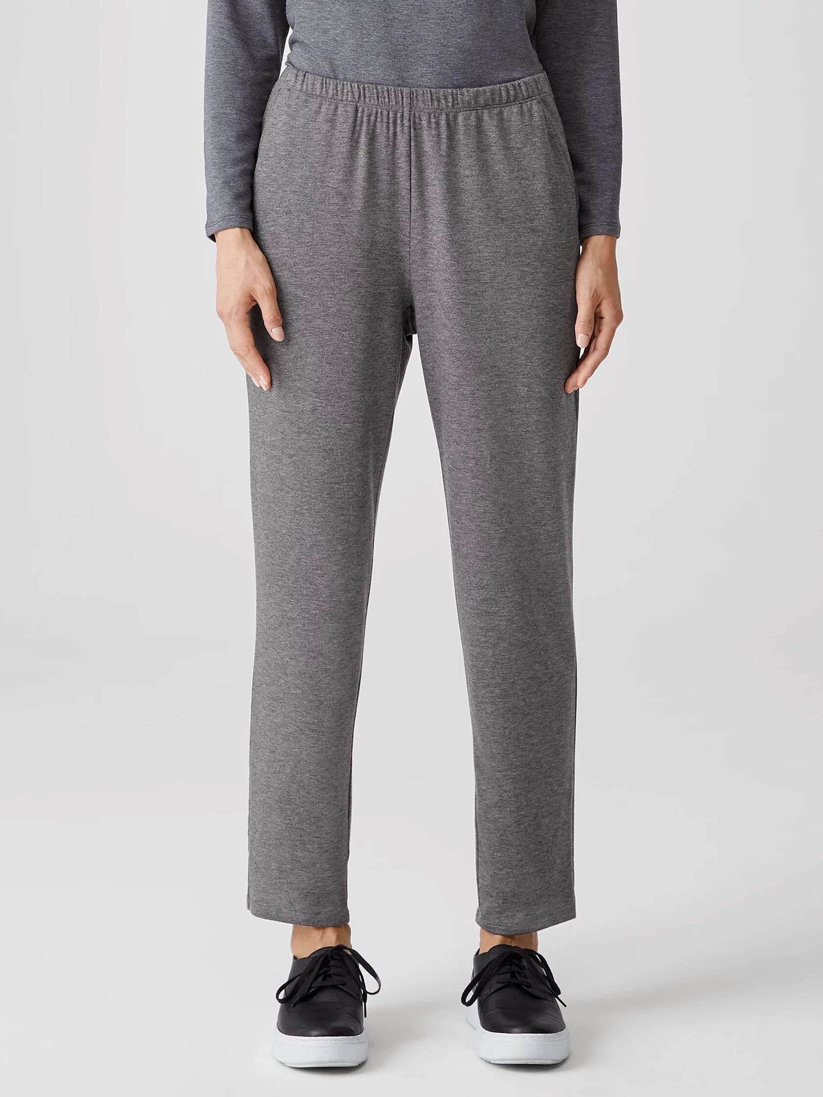 Stretch Terry Slouchy Ankle Pant