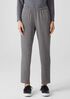 Stretch Terry Slouchy Ankle Pant