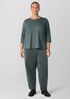 Organic Cotton Stretch Corduroy Lantern Pant