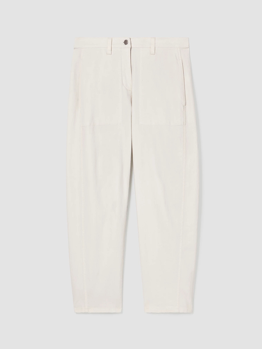 Undyed Organic Cotton Denim Lantern Pant