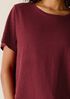 Organic Linen Jersey Crew Neck Tee