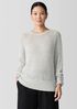 Merino Crew Neck Top in Regenerative Wool