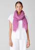 Textured Organic Linen Blend Scarf