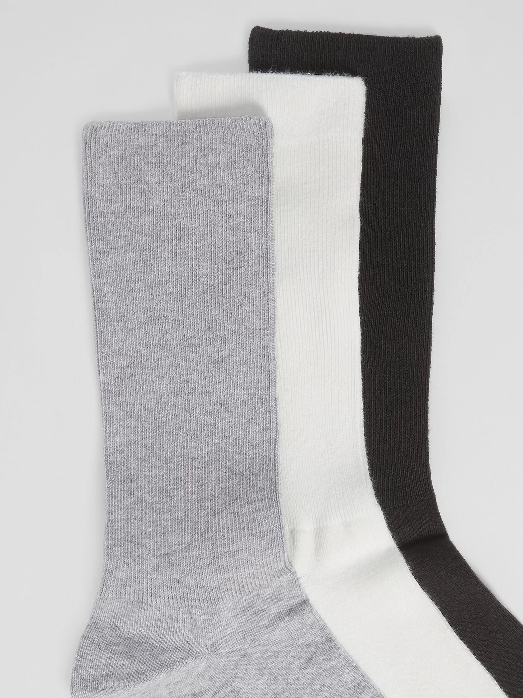 Cotton Trouser Sock 3-Pack