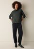 Organic Cotton Chenille Turtleneck Top
