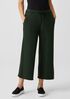 Organic Cotton French Terry Wide-Leg Pant