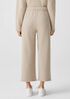 Organic Cotton French Terry Wide-Leg Pant