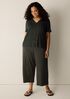 Stretch Jersey Knit Culotte