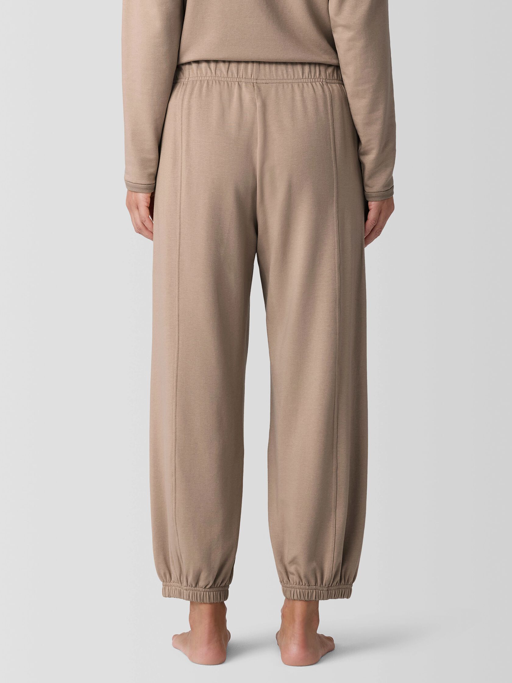 Cozy Brushed Terry Hug Lantern Jogger Pant
