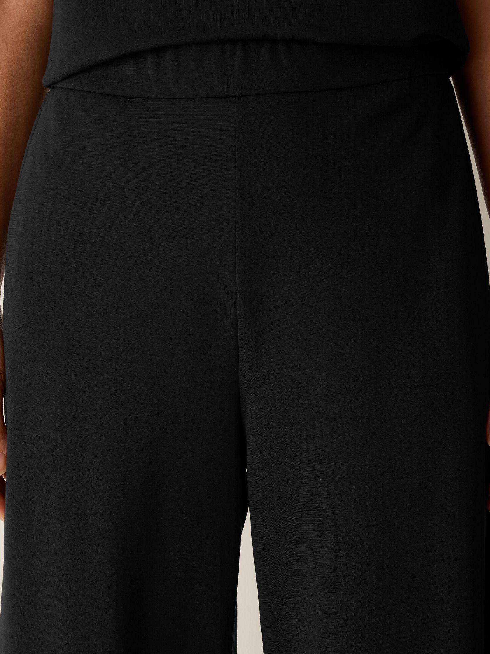Extra-Fine Ponte Wide-Leg Pant
