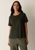 Organic Linen Jersey Crew Neck Tee