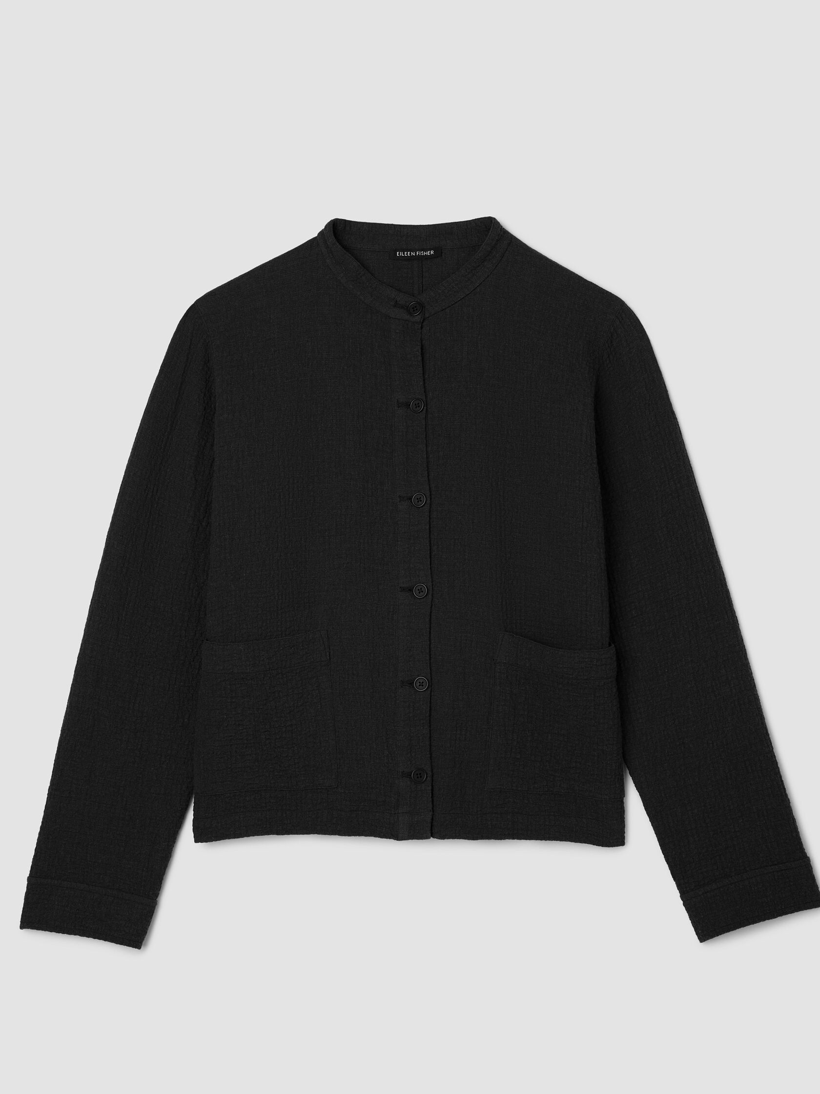 Organic Cotton Doubleweave Shirt Jacket