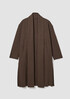 Lightweight Boiled Wool Icon Coat in Regenerative Wool