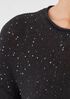 Merino Sequin Crew Neck Top