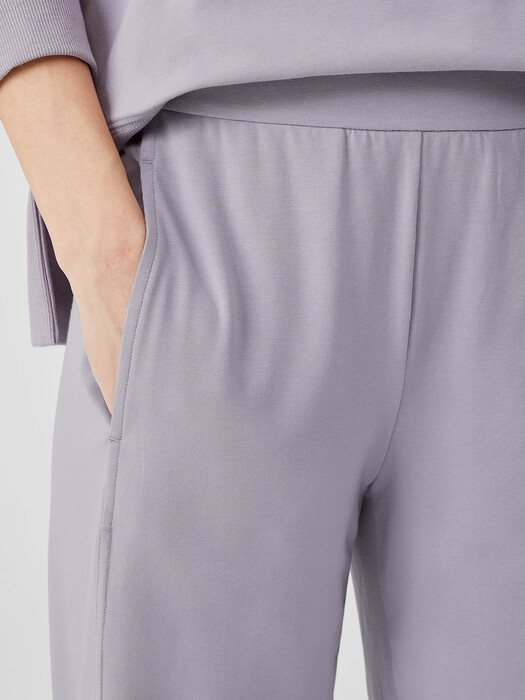 Pima Cotton Stretch Jersey Lantern Pant