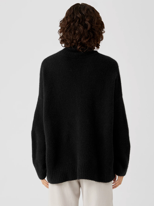 Cashmere Silk Bliss Turtleneck Box-Top