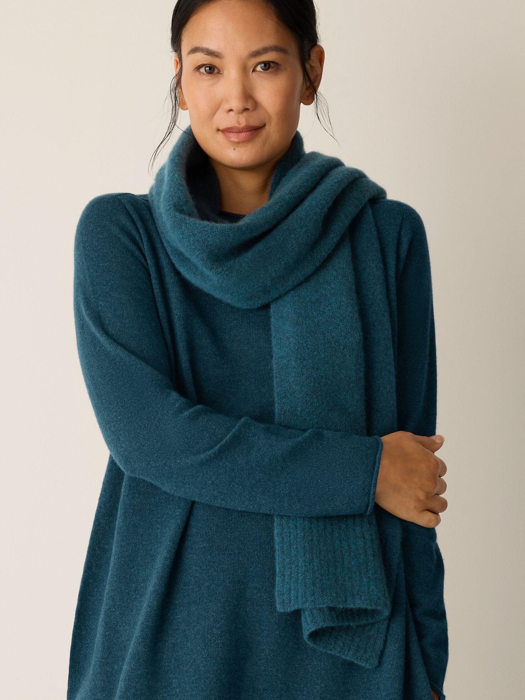 Cashmere Silk Boucle Bliss Scarf