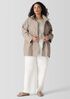 Light Cotton Nylon Stand Collar Jacket
