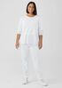 Organic Linen Jersey Long-Sleeve Tee