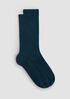 Ribbed Knit Trouser Sock