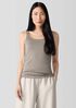 Organic Cotton Stretch Rib Tank