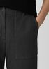 Garment-Dyed Utility Cotton Tapered Pant