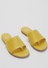 Edge Nappa Leather Slide