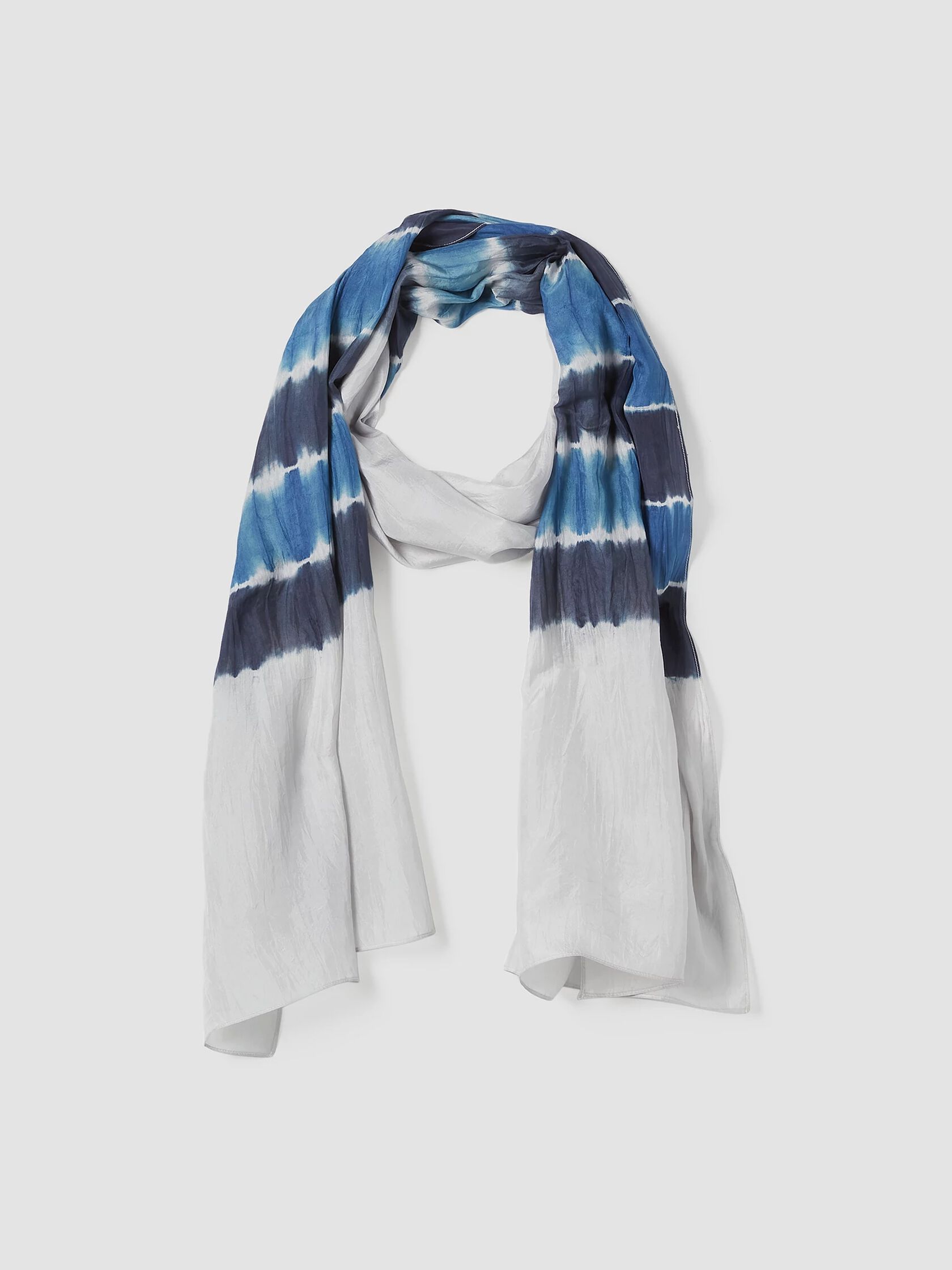 Hand-Dyed Silk Scarf