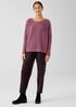 Cashmere Silk Bliss Boatneck Top