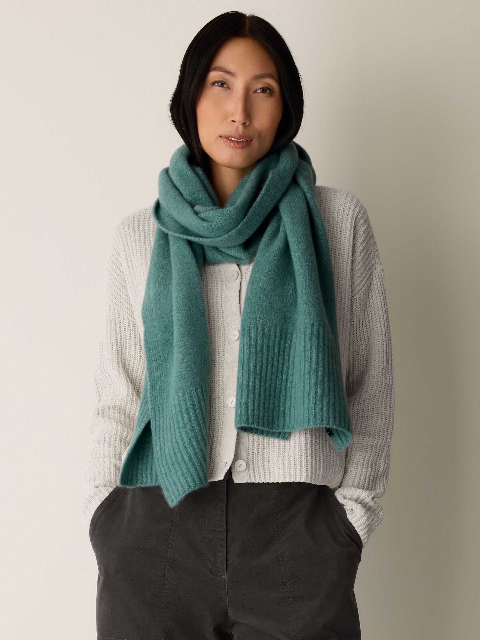 Cashmere Silk Boucle Bliss Scarf