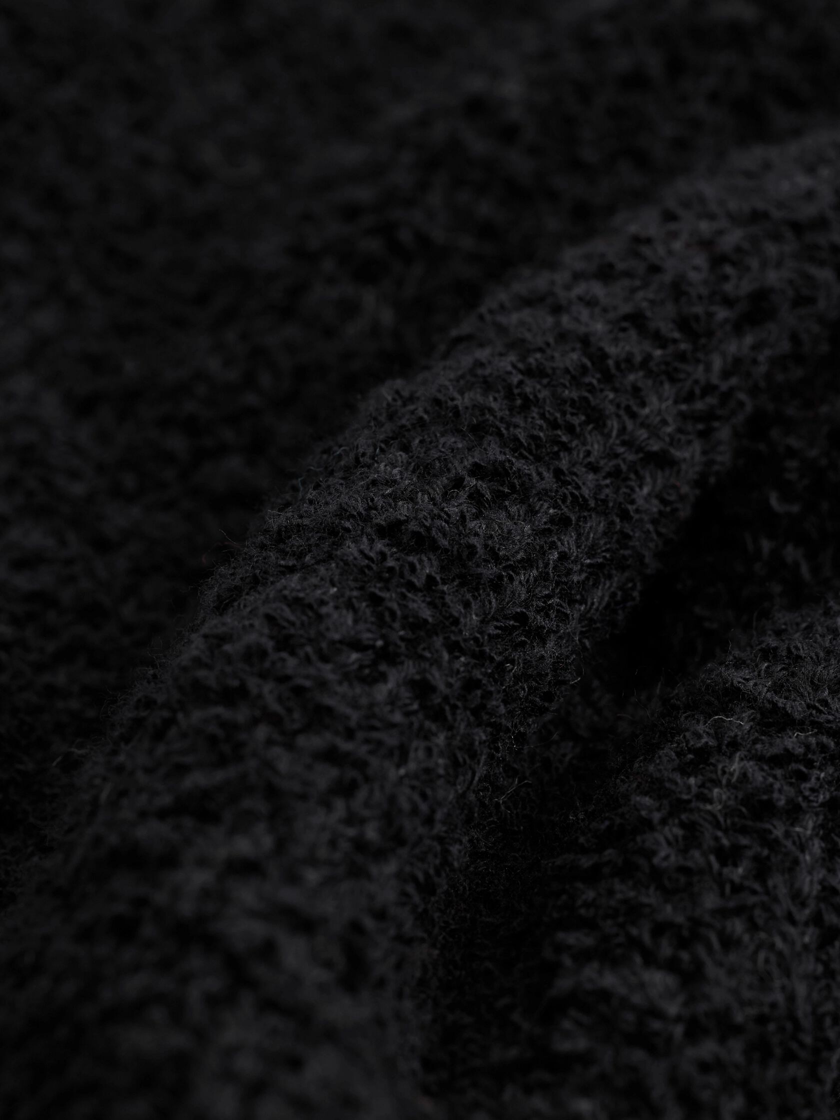 Organic Cotton Fluff Crew Neck Long Top