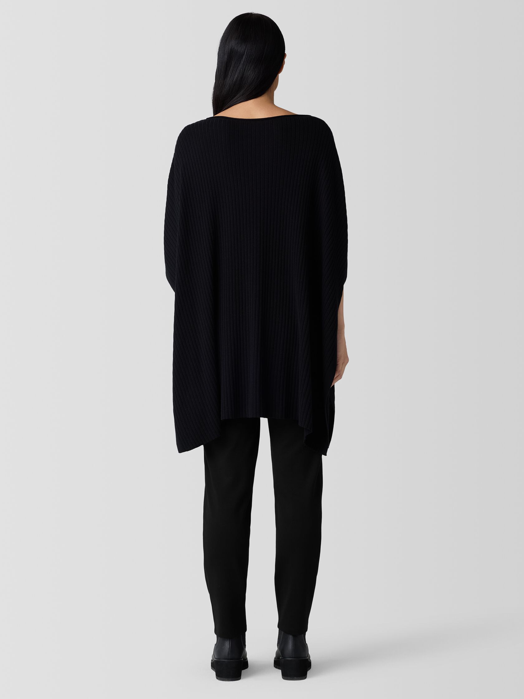 Peruvian Cotton Blend Poncho