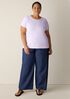 Organic Pima Cotton Jersey Round Neck Tee