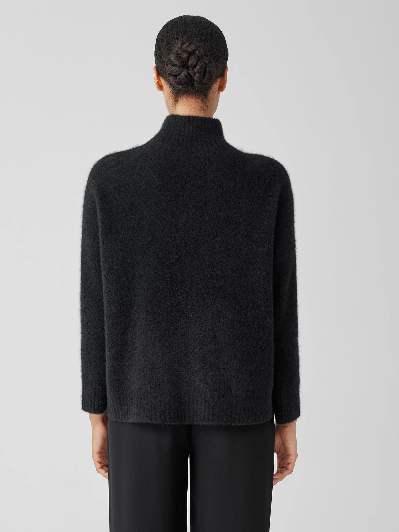 Cashmere Silk Bliss Turtleneck Box-Top