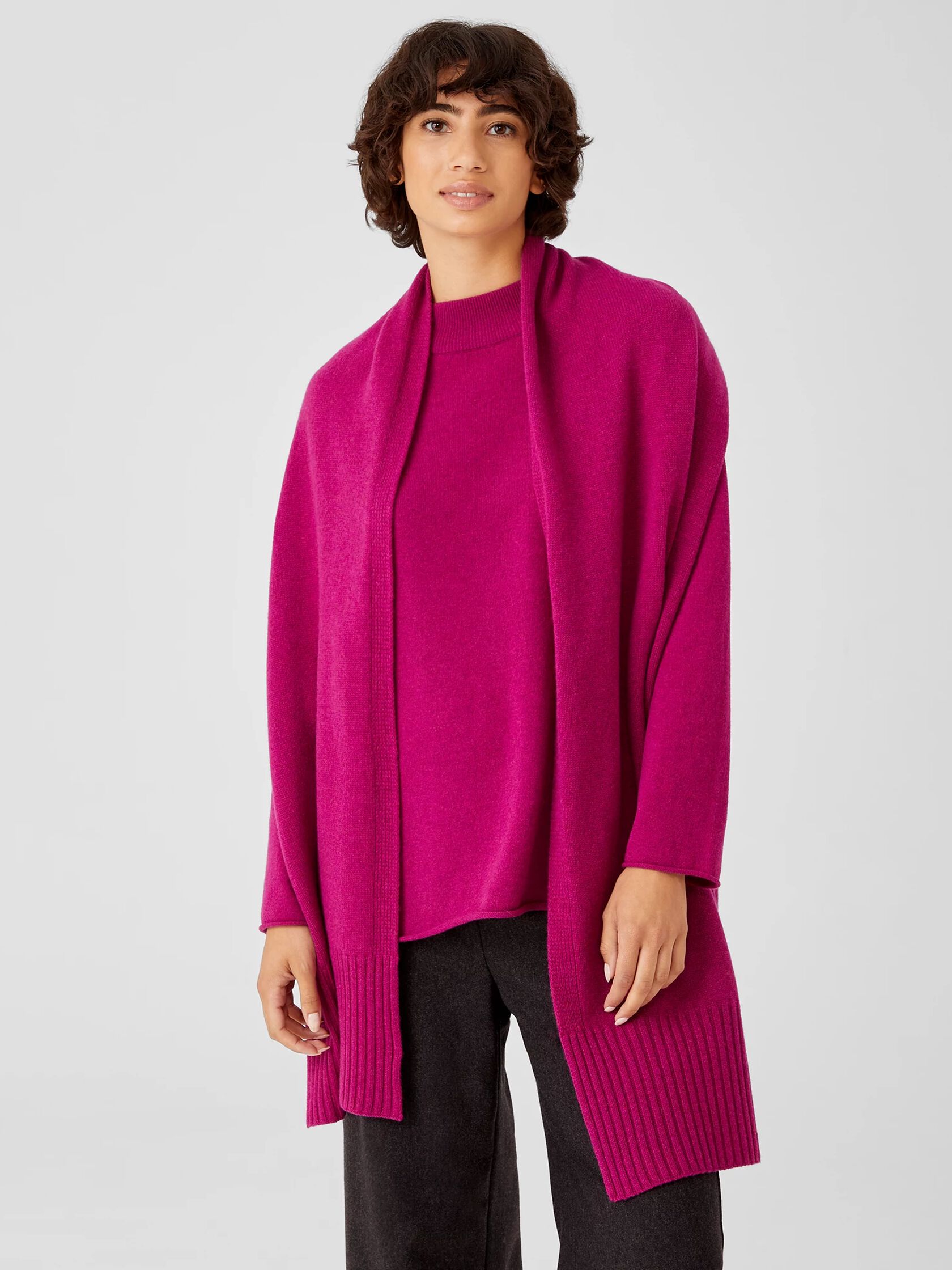 Recycled Cashmere Wool Wrap