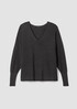 Merino V-Neck Top in Regenerative Wool