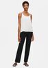 System Stretch Silk Charmeuse Cami
