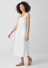 Organic Linen Scoop Neck Dress