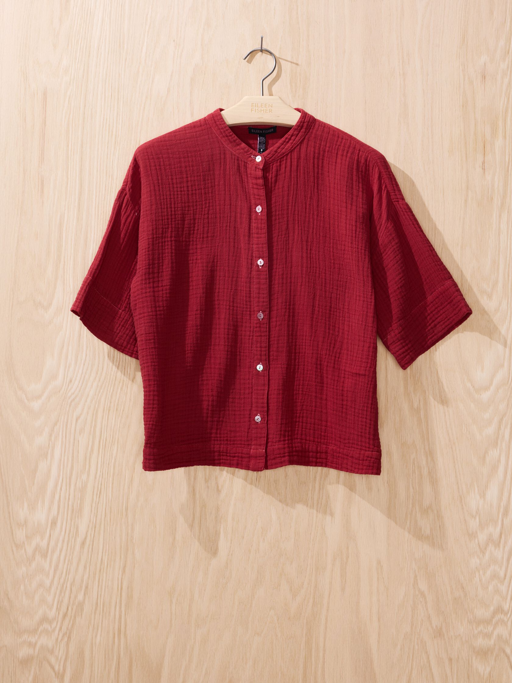Renew Overdye Organic Cotton Shirt, S